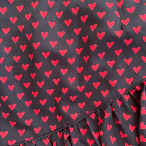 ♥️NWT Maison Jules Heart Printed Cross-Ruffled Skirt from Macys size large - Picture 6 of 9